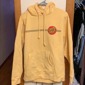 Yellow Santa Cruz Hoodie